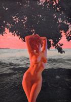 Tadanori Yokoo Red Nude Screenprint - Sold for $1,062 on 05-20-2021 (Lot 566).jpg